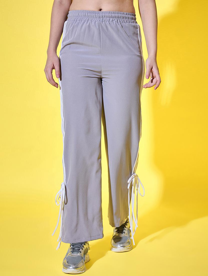 women tapered high rise track pant - 21948413 - Standard Image - 1