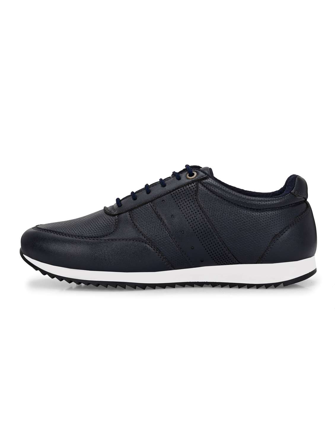 men textured lace up casual shoes - 21948566 -  Standard Image - 4