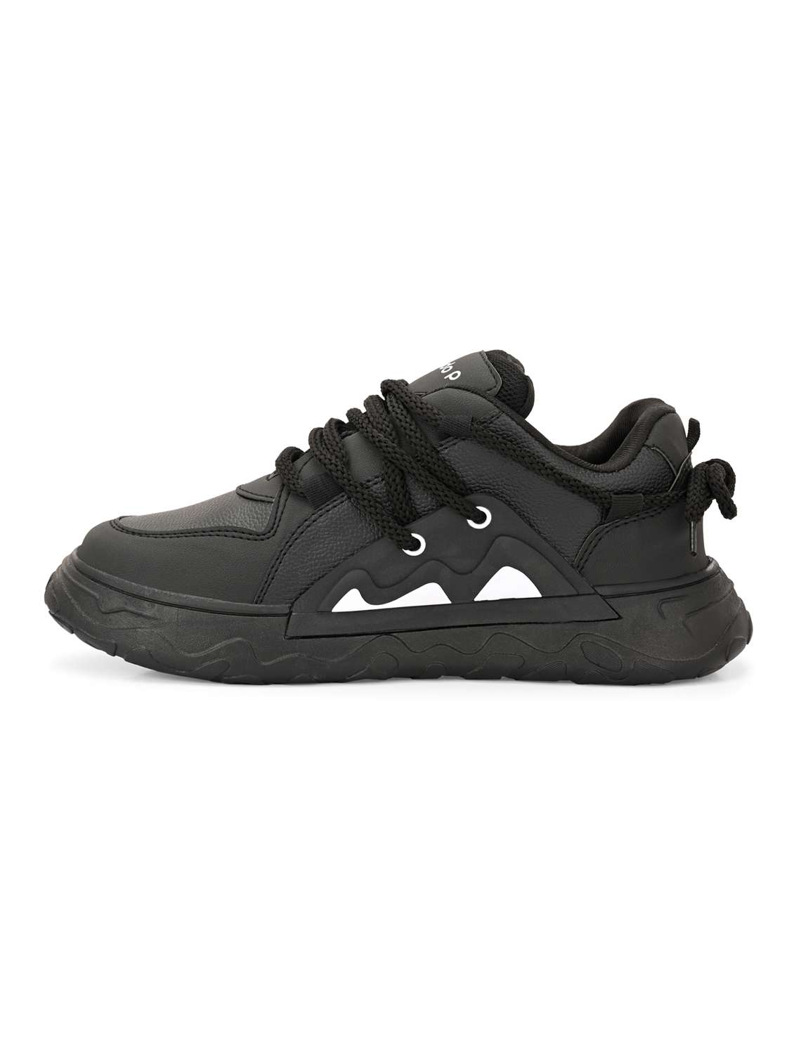 men black lace up sneaker - 21948570 - Standard Image - 4