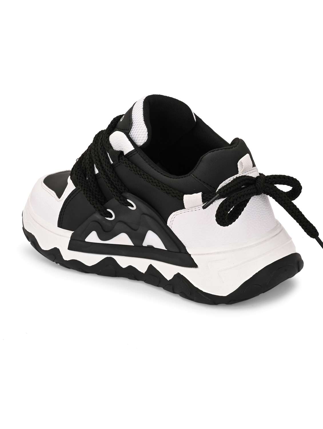 men white lace up sneaker - 21948571 -  Standard Image - 4