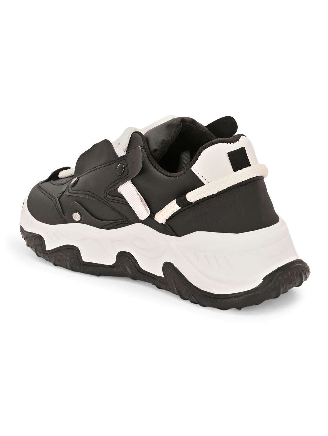 men black lace up sneaker - 21948574 -  Standard Image - 4