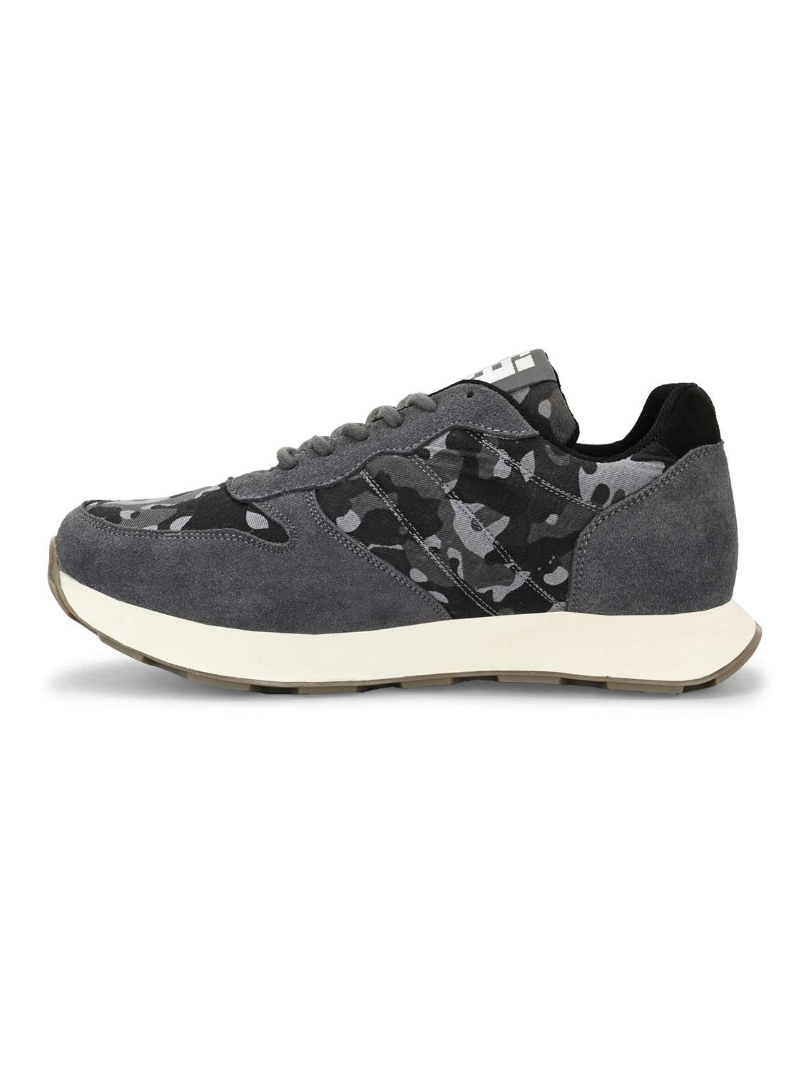 men grey lace up casual shoes - 21948575 - Standard Image - 4