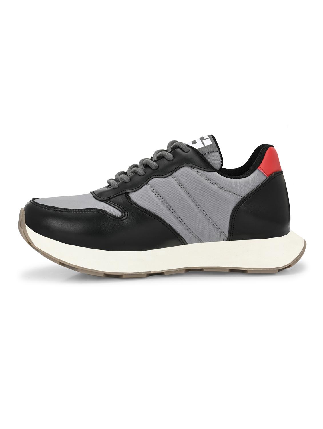 men grey lace up casual shoes - 21948576 - Standard Image - 4