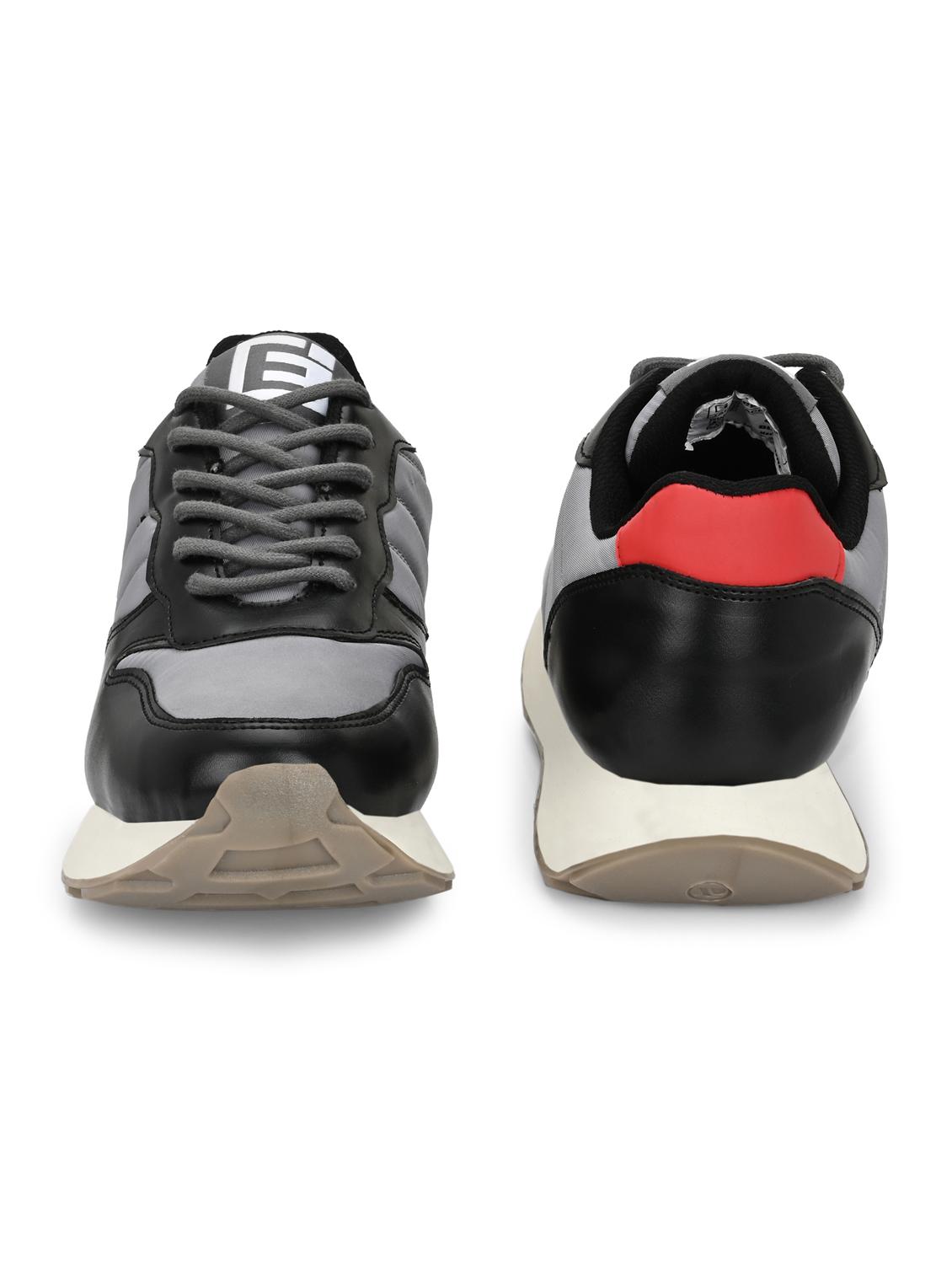men grey lace up casual shoes - 21948576 - Standard Image - 6