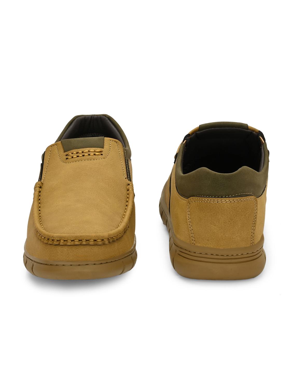 men beige solid boat shoe - 21948579 - Standard Image - 6