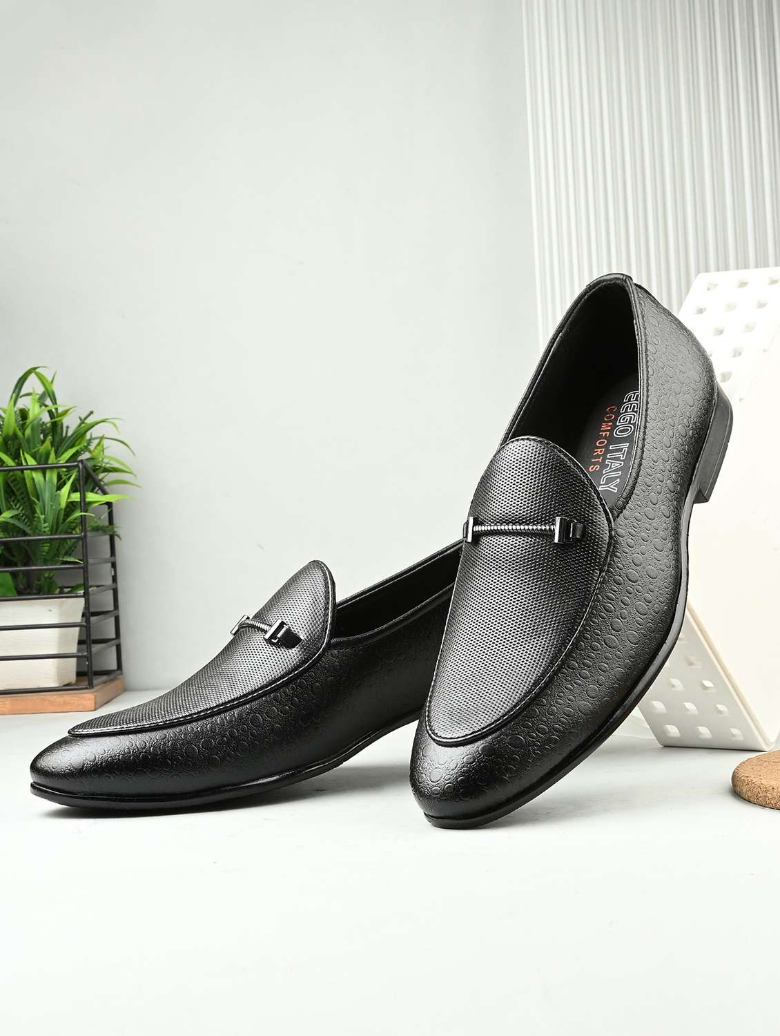men slip on horsebit loafer - 21948584 -  Zoom Image - 0