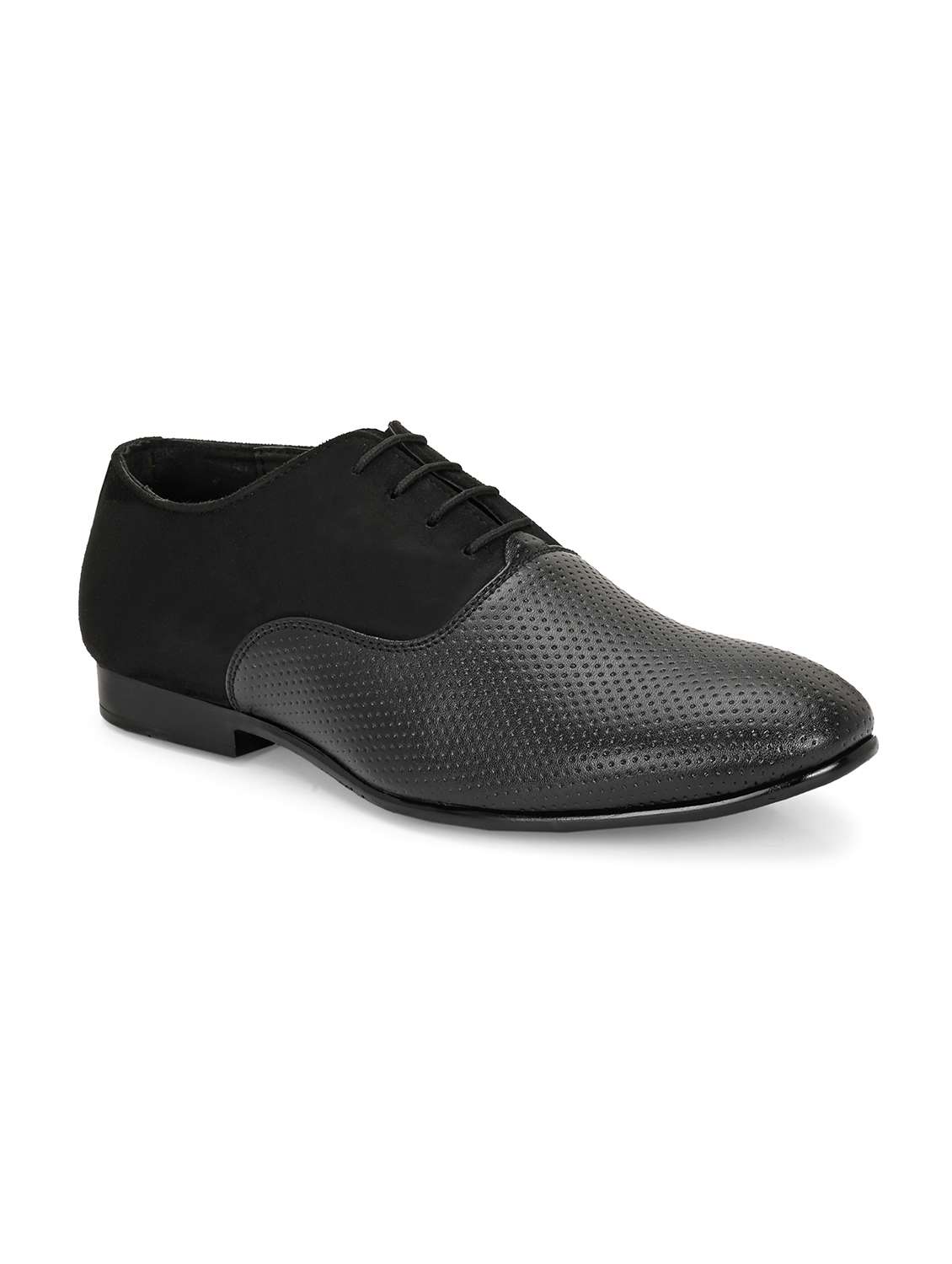 men black lace-up oxford - 21948588 - Standard Image - 1