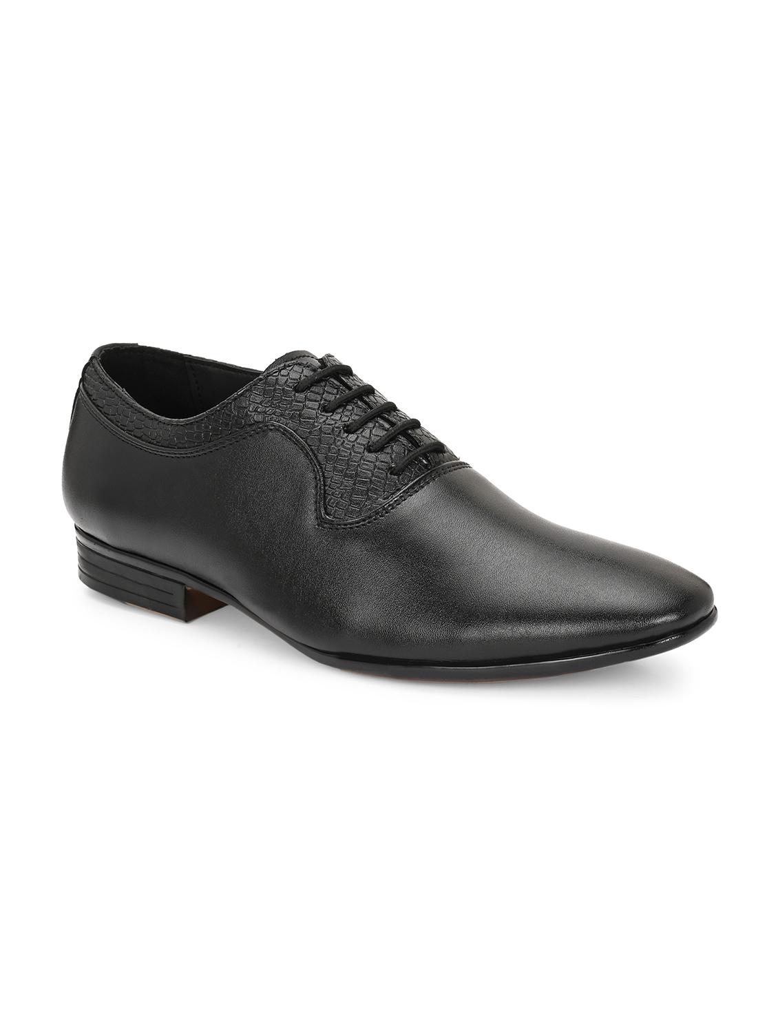 men black lace-up oxford - 21948591 - Standard Image - 1