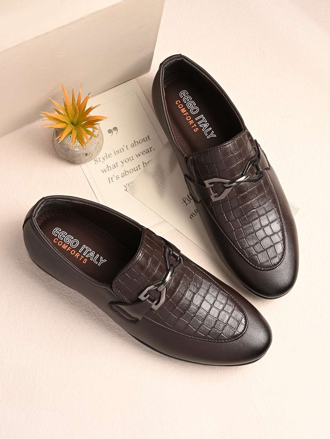 men slip on horsebit loafer - 21948592 - Zoom Image - 0