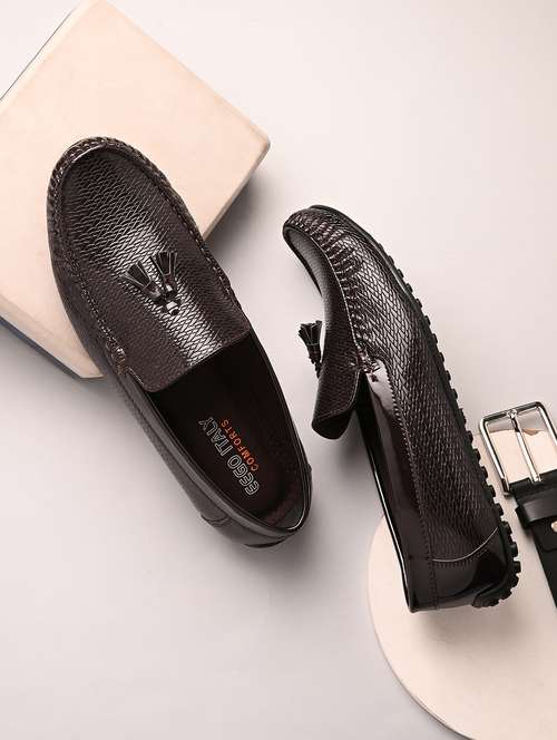 men slip on tassel detailed loafer - 21948598 - Standard Image - 0