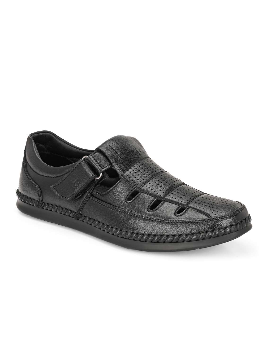 men black fisherman sandal - 21948611 -  Standard Image - 1