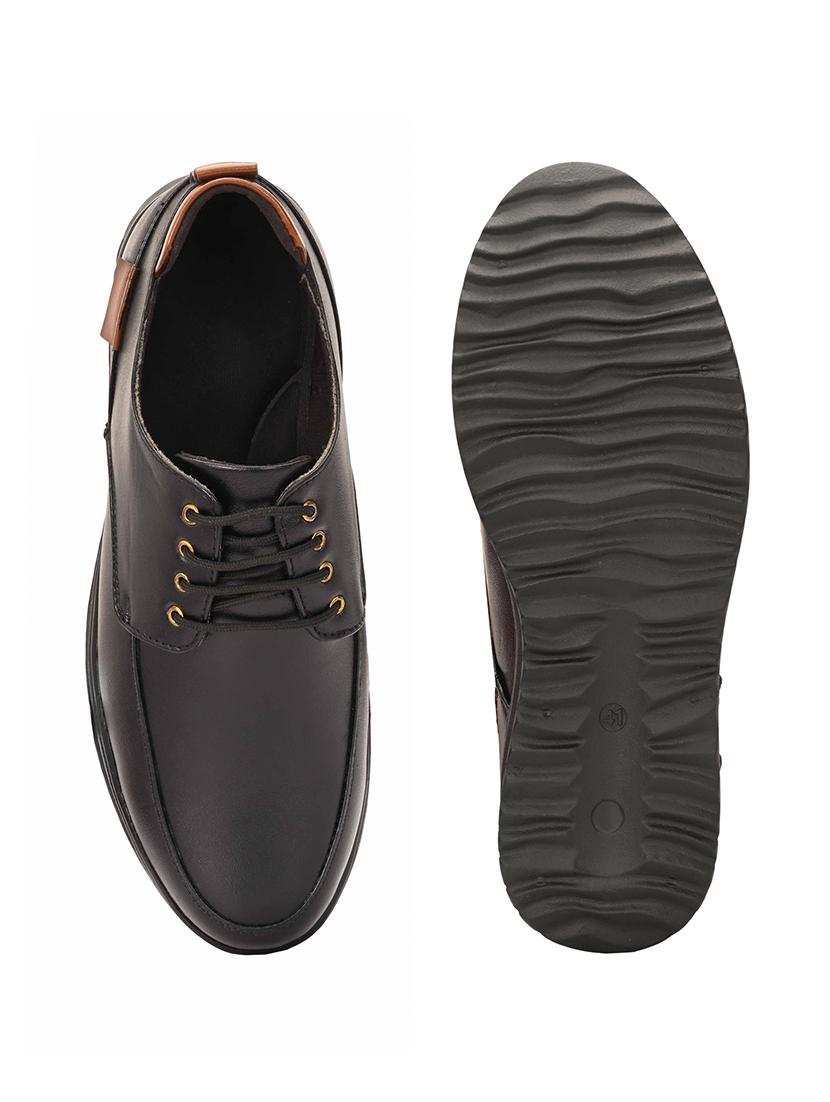 men black lace-up derby - 21948612 - Standard Image - 4
