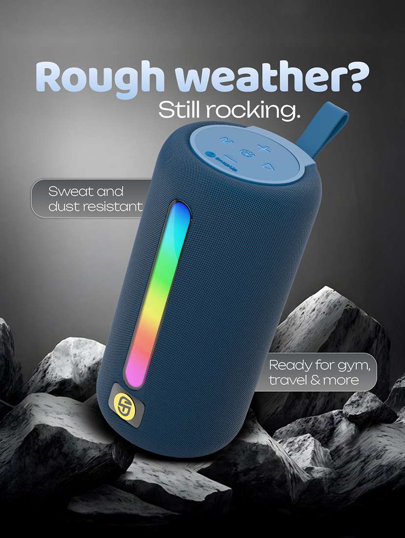 snapup stone max portable bluetooth speaker (rizz blue) - 21948654 -  Standard Image - 4