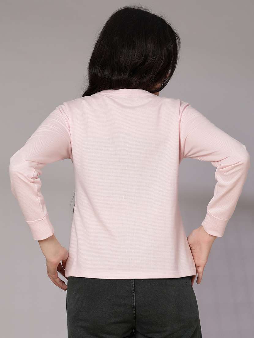 women typographic long sleeve t-shirt - 21948786 -  Standard Image - 4