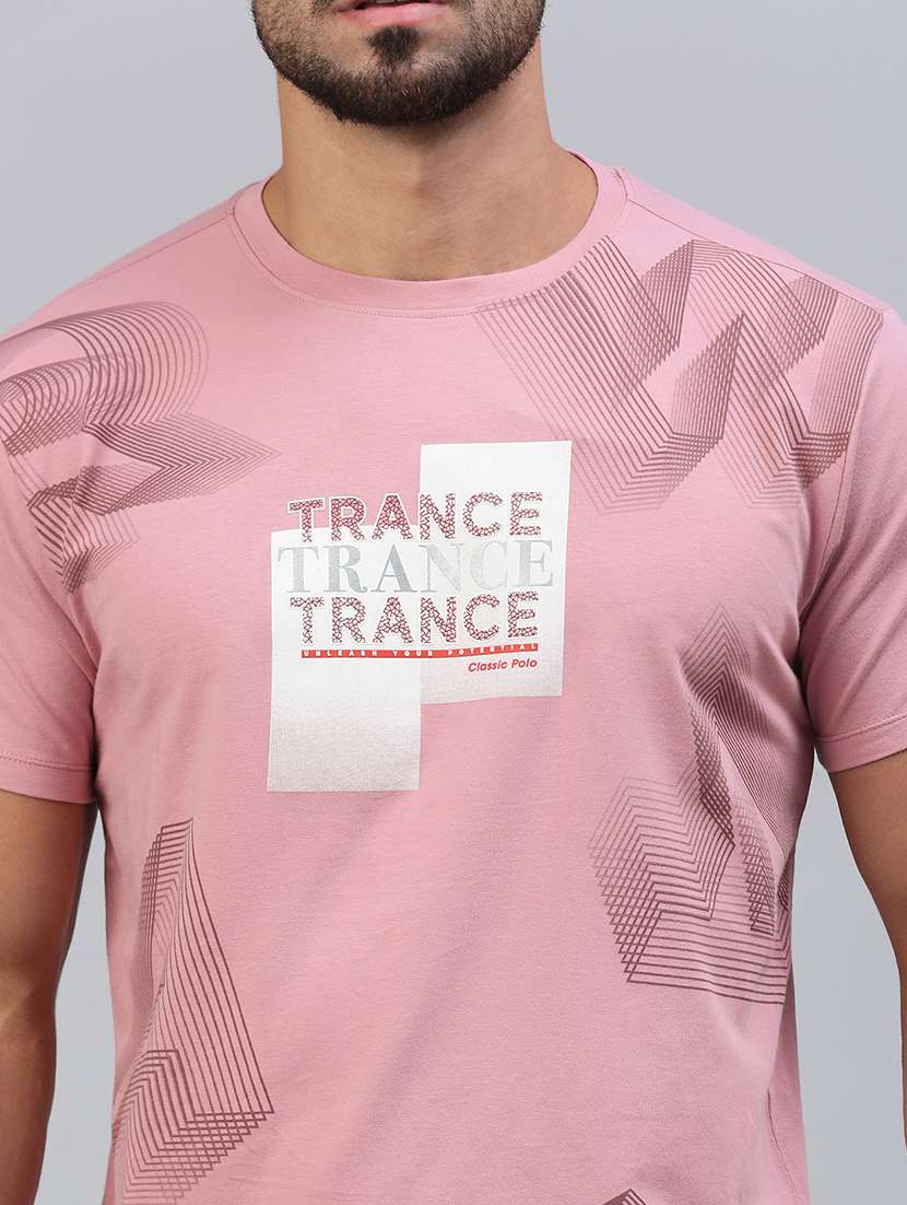 men front print short sleeve regular fit t-shirt - 21949227 -  Standard Image - 4