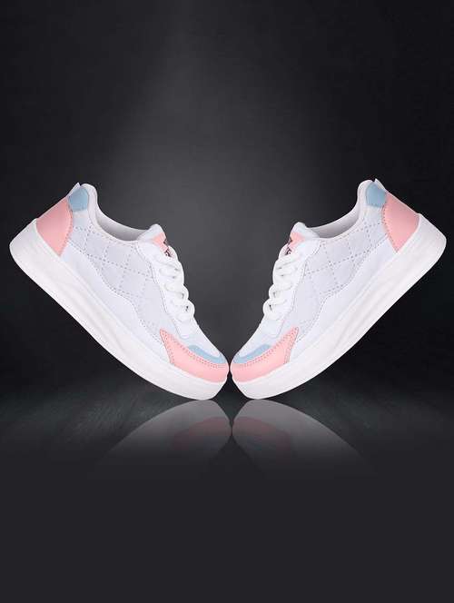 women color block lace-up sneaker - 21950071 - Standard Image - 0