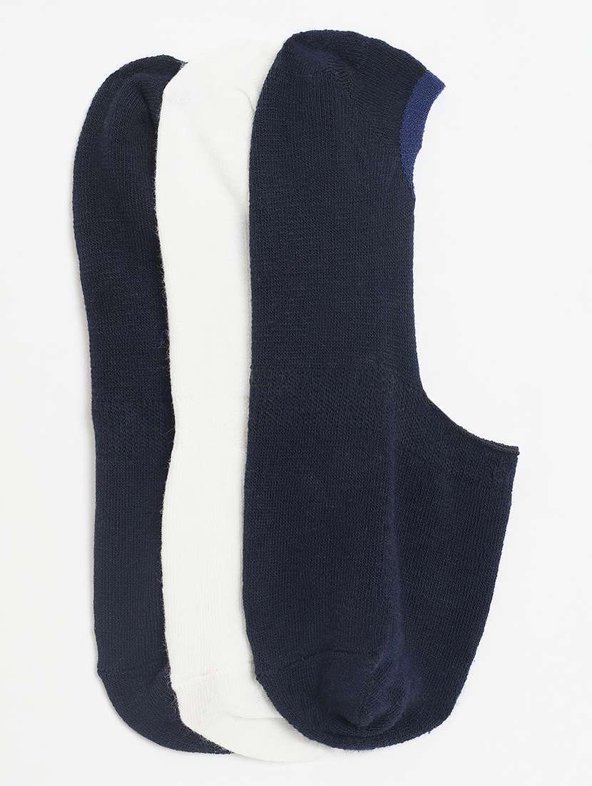 men pack of 3 no show socks - 21950150 -  Standard Image - 1