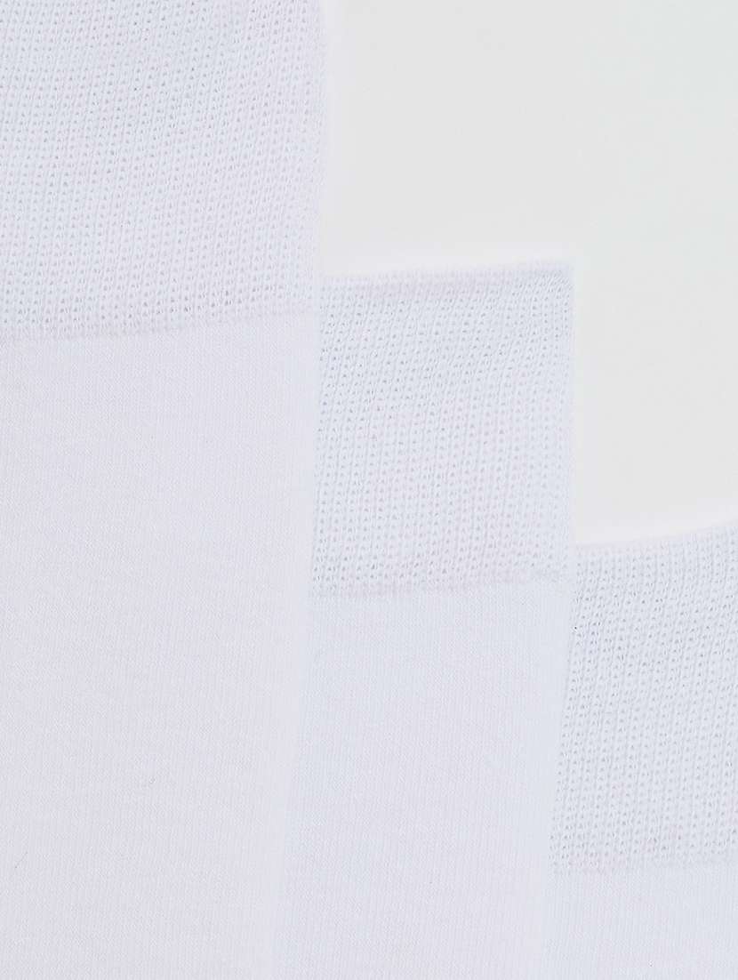 men pack of 3 above ankle length socks - 21950154 -  Standard Image - 6