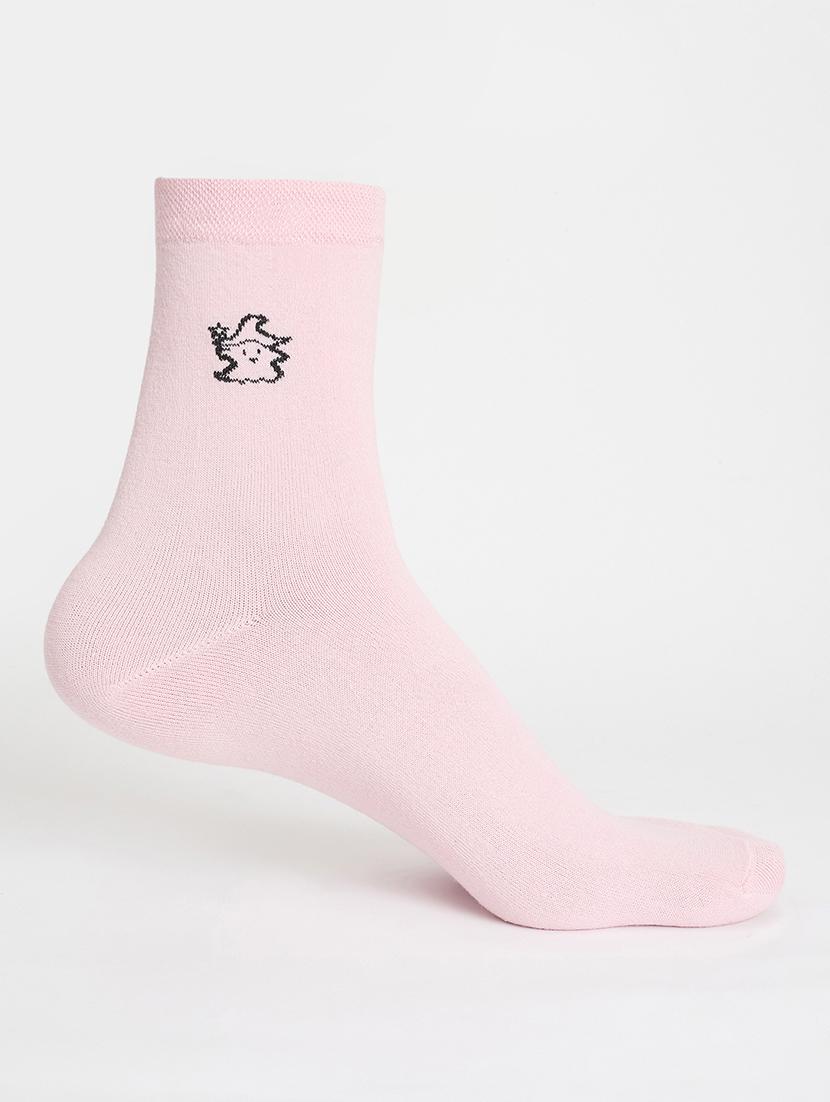 women pack of 5 solid ankle length socks - 21950233 - Standard Image - 1