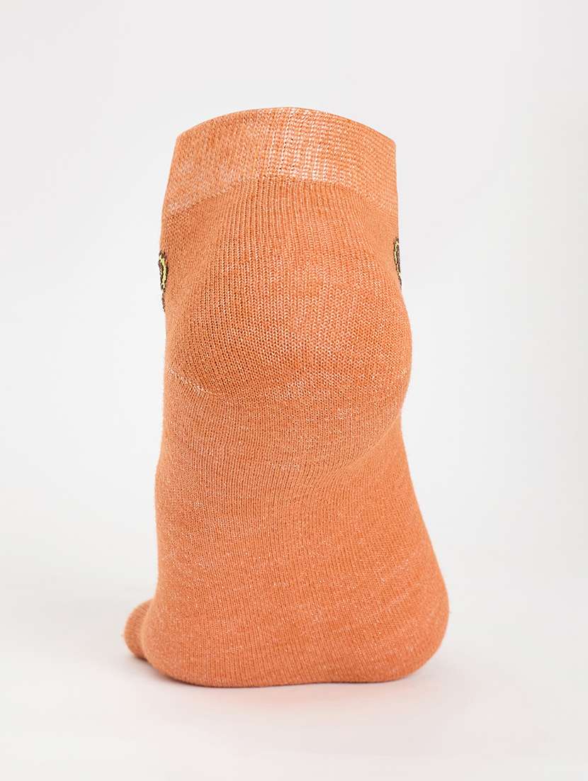 women pack of 5 solid ankle length socks - 21950235 - Standard Image - 4