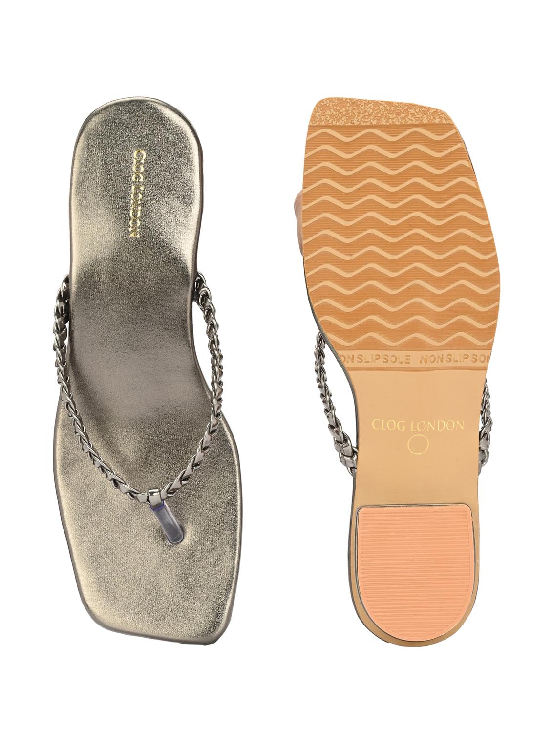 women grey toe separator sandal - 21950265 - Standard Image - 6