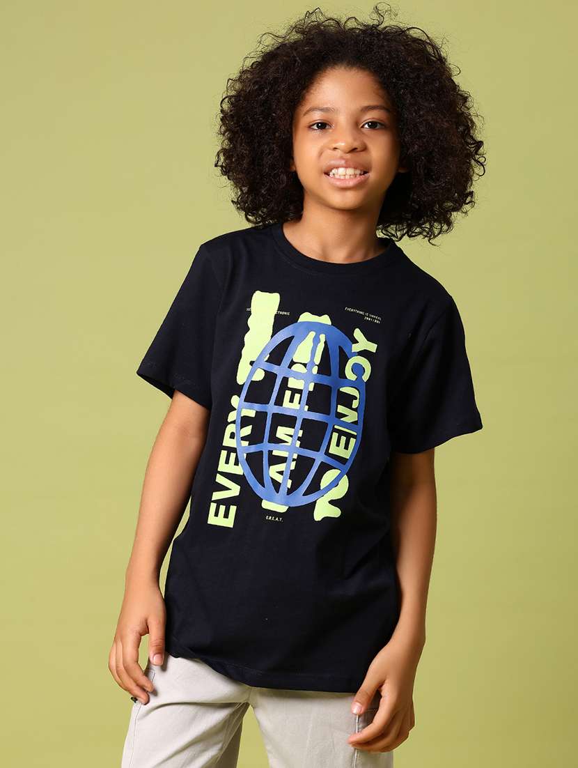 boys short sleeve round neck t-shirt - 21951733 -  Standard Image - 1