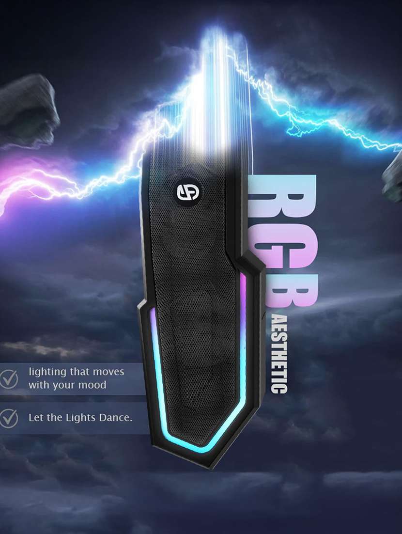 snapup boom edge portable bluetooth speaker (just black) - 21951789 -  Standard Image - 4