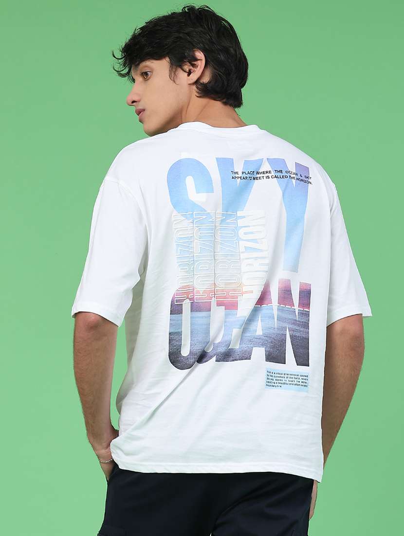 men typographic short sleeve regular fit t-shirt - 21952332 -  Standard Image - 1