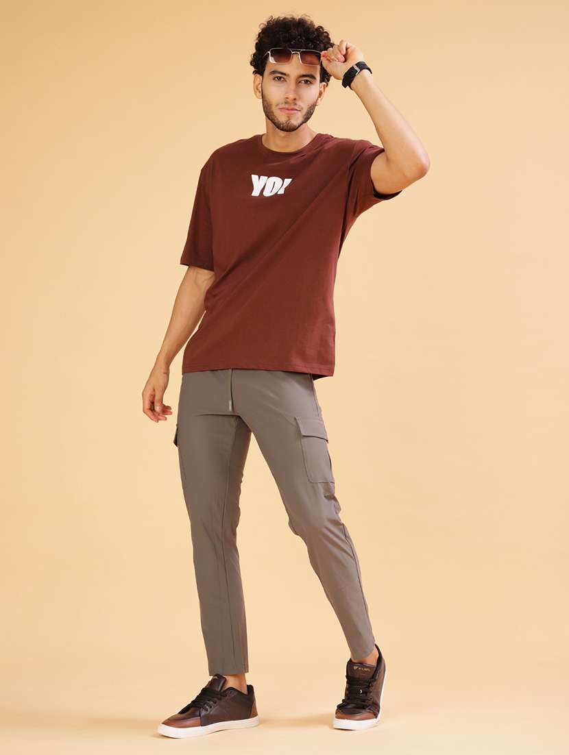 men printed short sleeve loose fit t-shirt - 21952433 -  Standard Image - 4