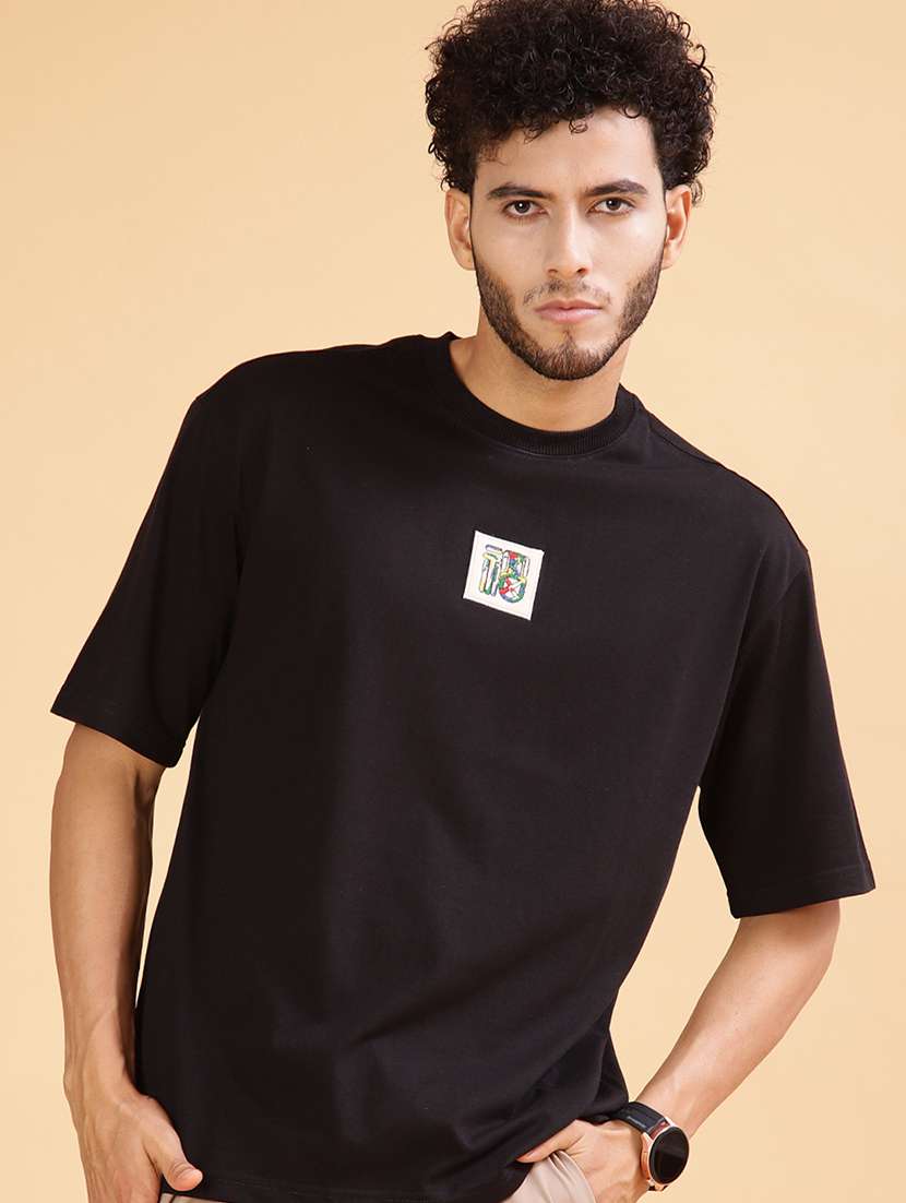 men printed short sleeve loose fit t-shirt - 21952463 - Standard Image - 1