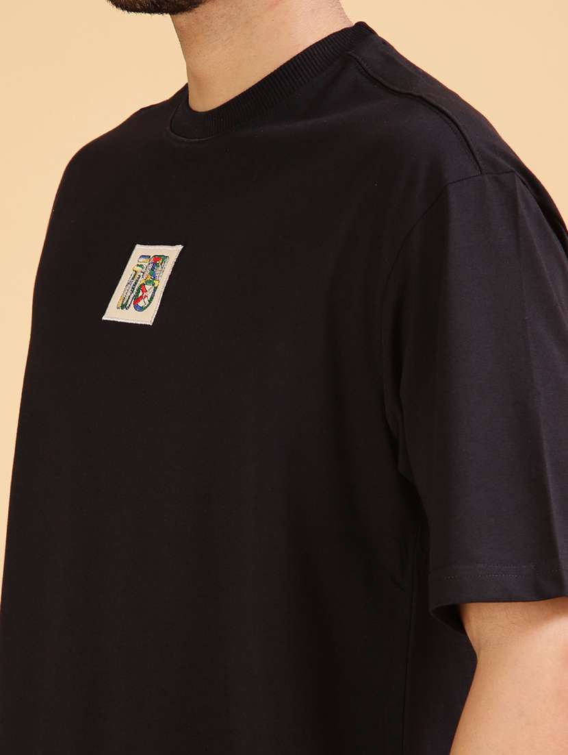 men printed short sleeve loose fit t-shirt - 21952463 - Standard Image - 4