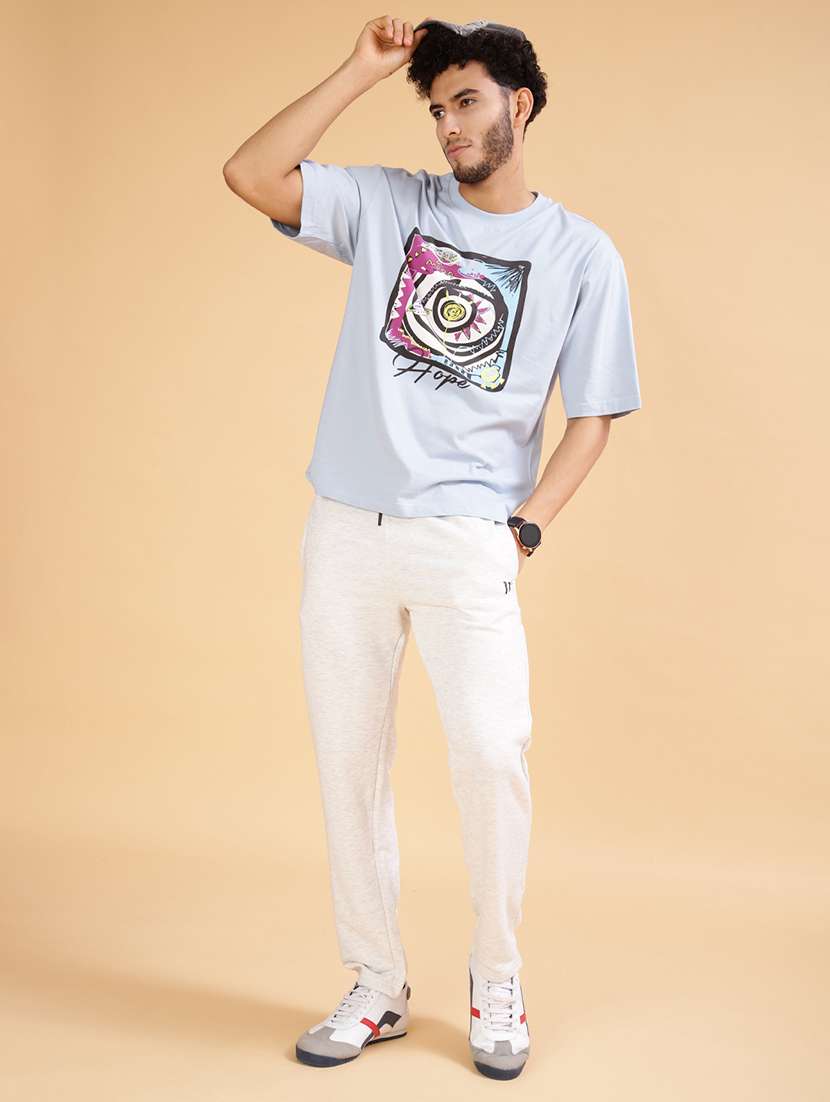 men printed short sleeve loose fit t-shirt - 21952464 -  Standard Image - 4