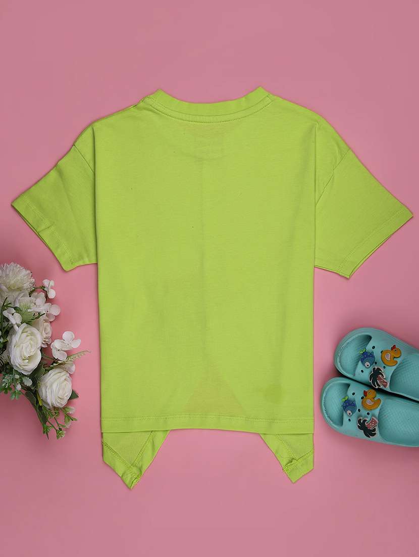 girls solid short sleeve tee - 21953644 -  Standard Image - 1