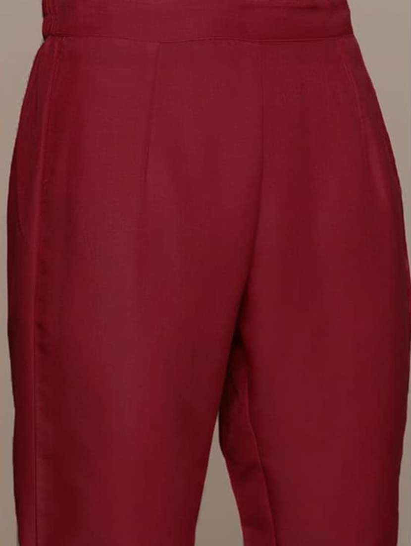 women three quarter sleeve kurta pant with dupatta set - 21954201 - Standard Image - 6