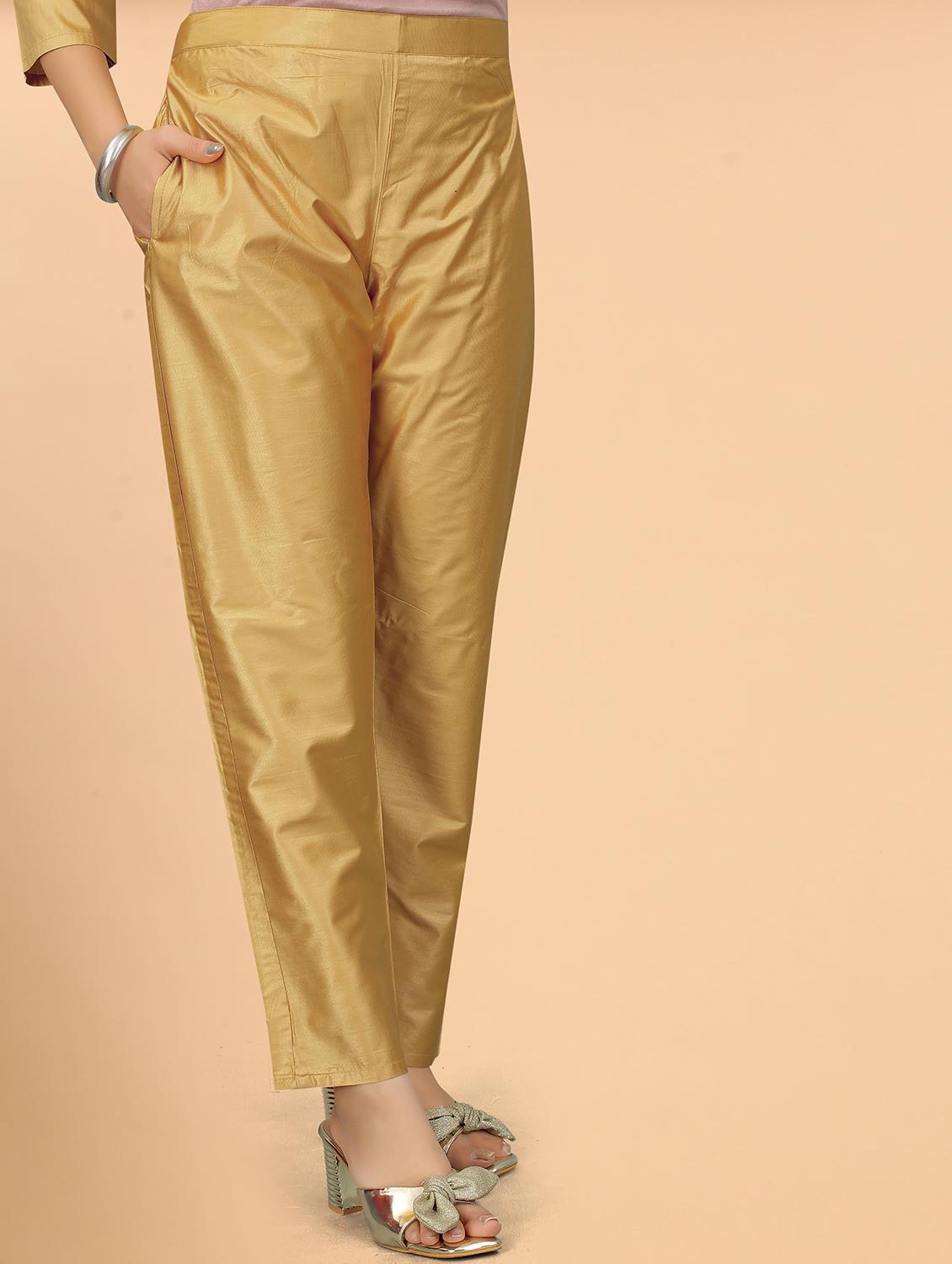 women three quarter sleeve kurta pant set - 21954209 - Standard Image - 4