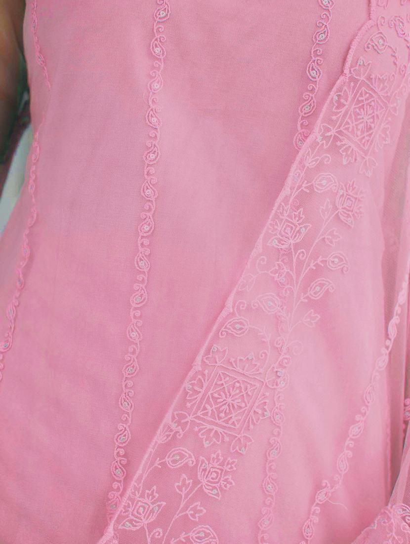 women embroidered long sleeve kurta pant with dupatta set - 21954215 - Standard Image - 6