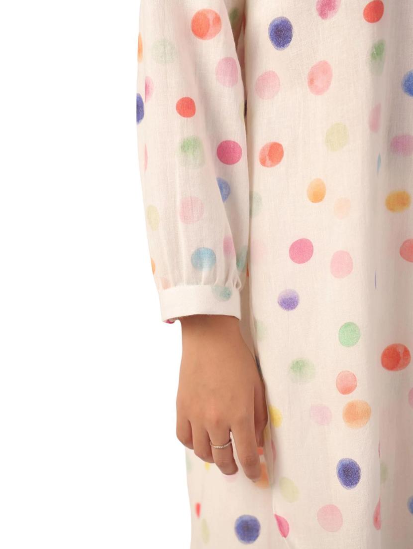 women printed long sleeve ethnic co ord set - 21954629 - Standard Image - 6