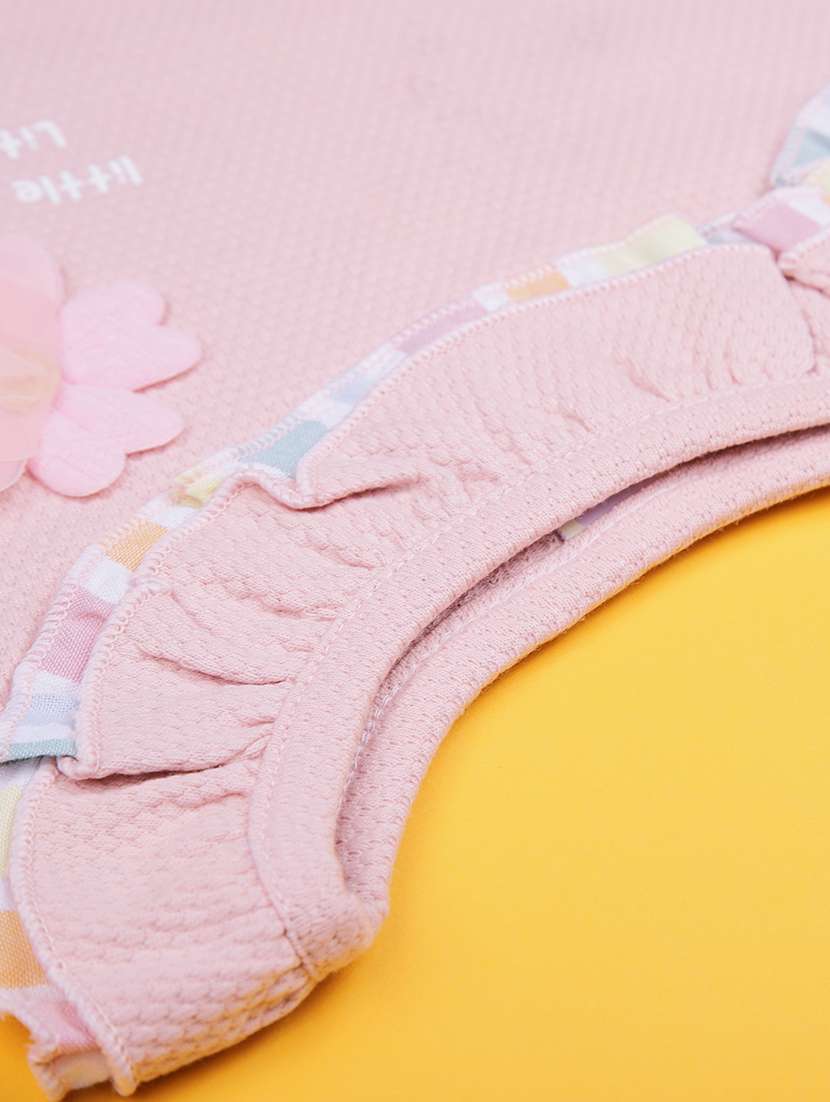 girls striped top & shorts twin set - 21954917 -  Standard Image - 4