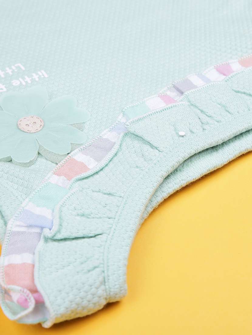 girls striped top & shorts twin set - 21954918 -  Standard Image - 4