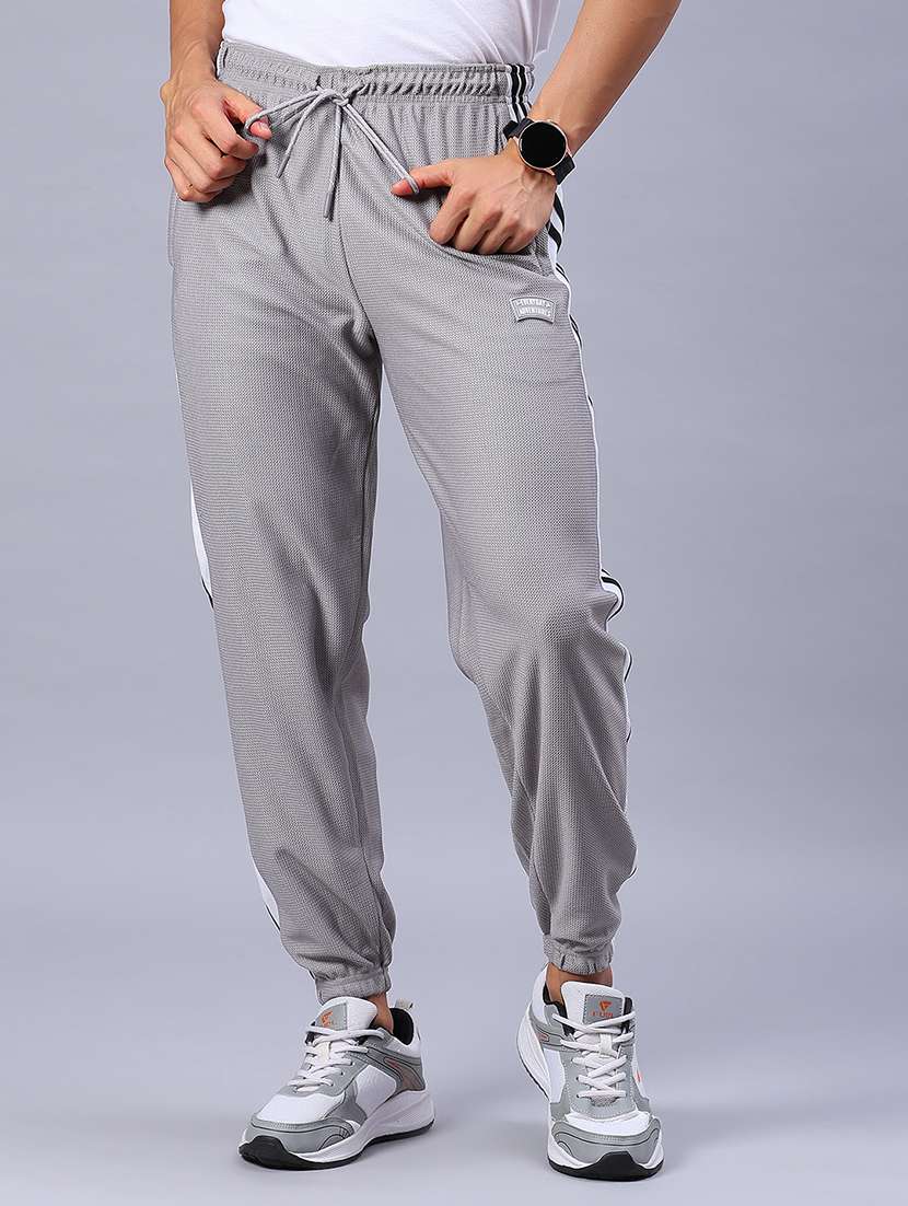 men side taped mid rise joggers - 21954931 -  Standard Image - 1