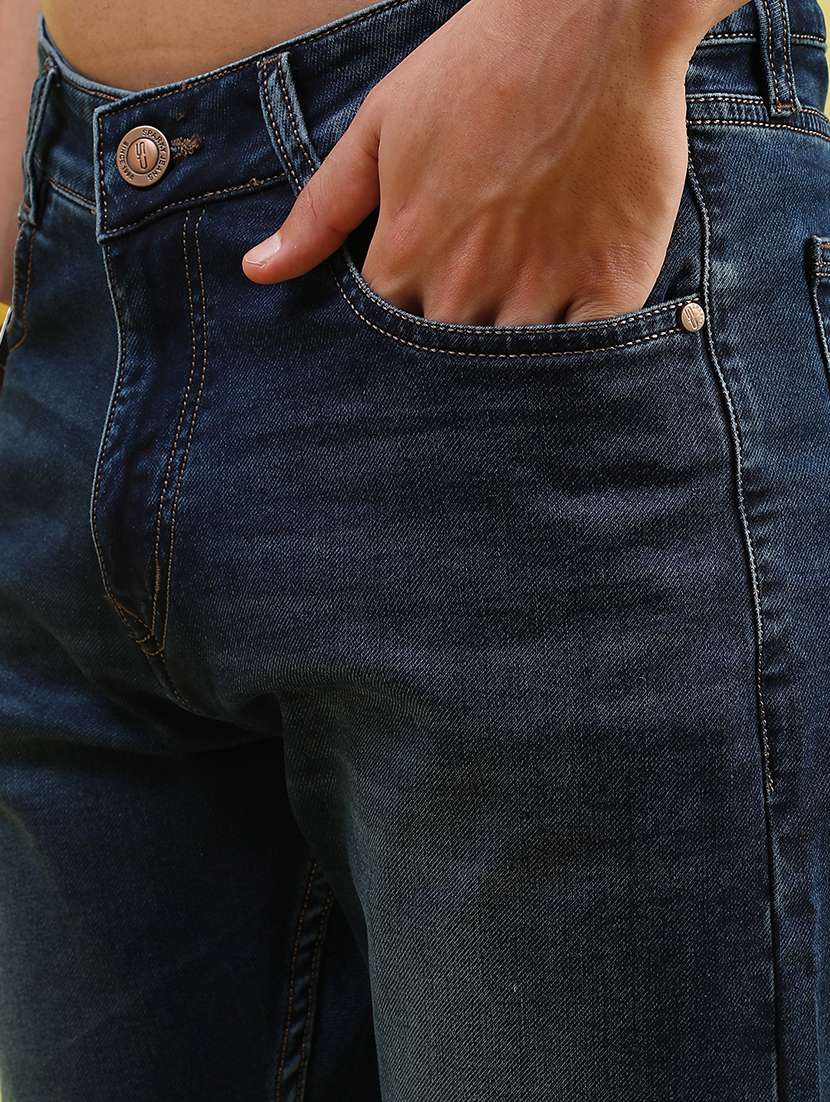 men washed mid rise full length jean - 21955687 -  Standard Image - 4