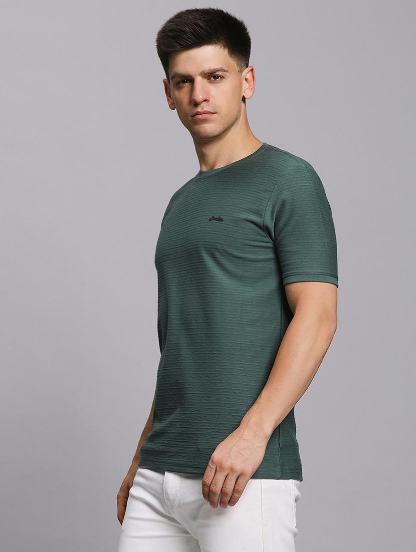 men solid short sleeve regular fit t-shirt - 21955758 - Standard Image - 1