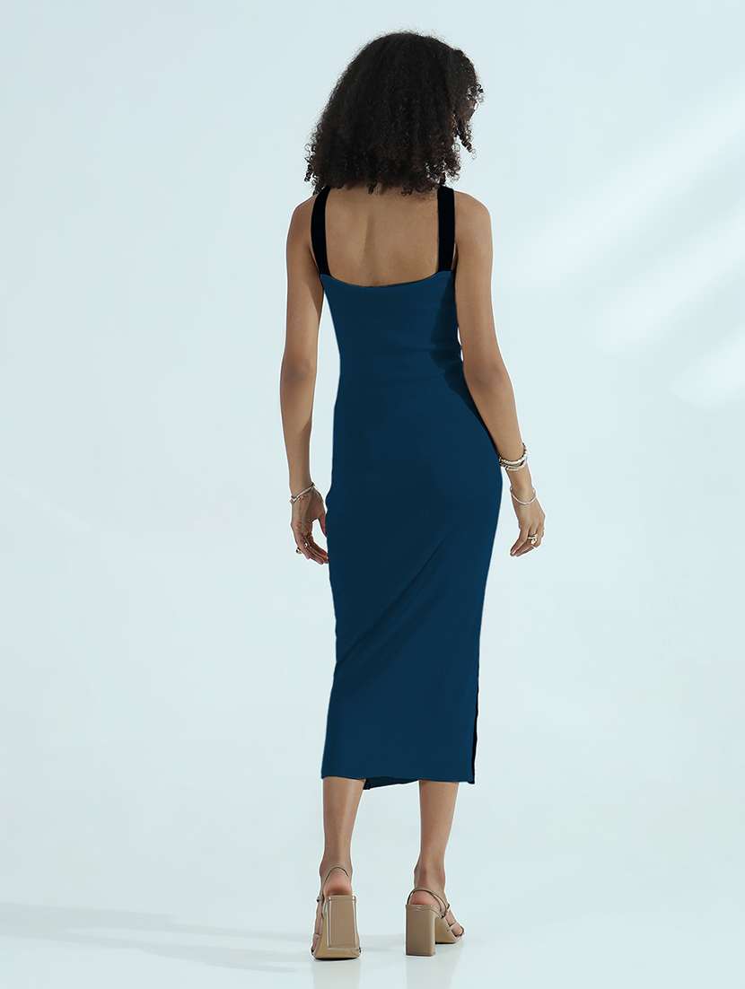 women tapered sleeveelss bodycon dress - 21955780 - Standard Image - 4