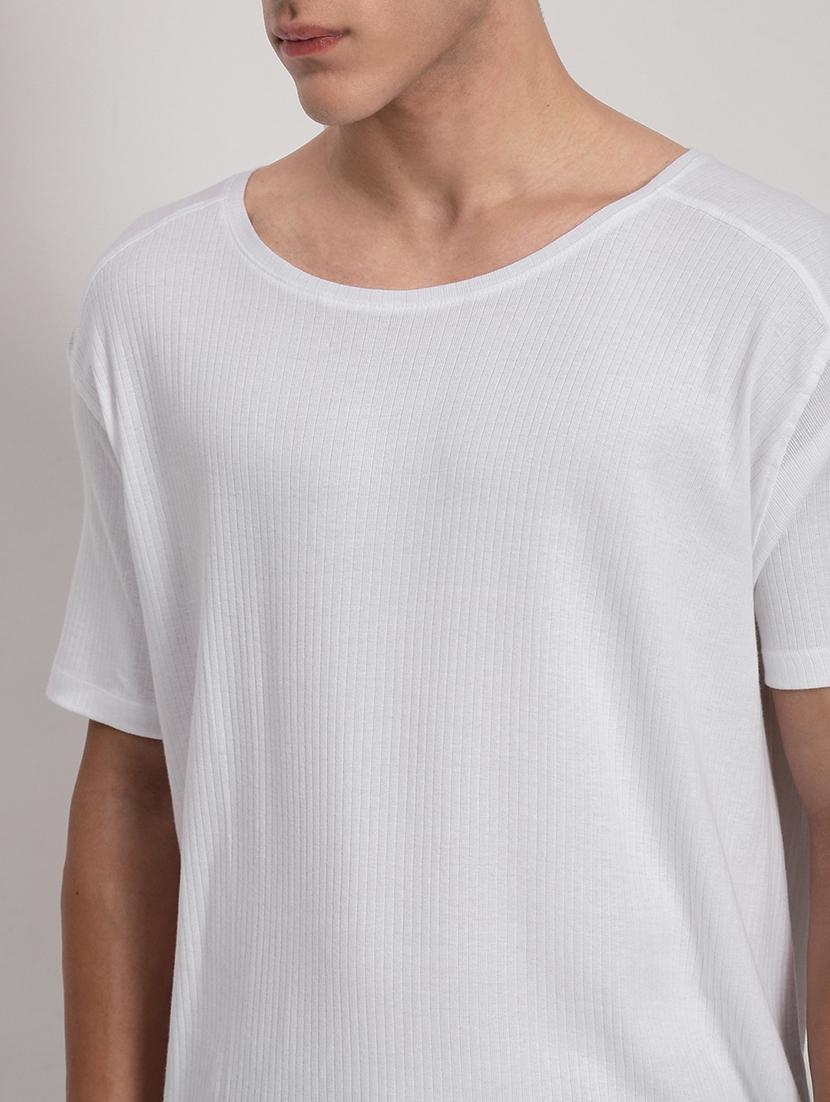 men solid short sleeve loose fit t-shirt - 21955927 - Standard Image - 4