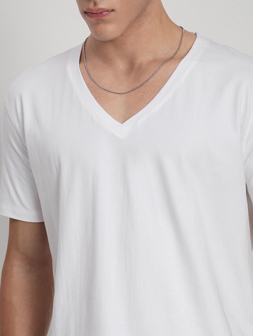 men solid short sleeve regular fit t-shirt - 21955928 - Standard Image - 4