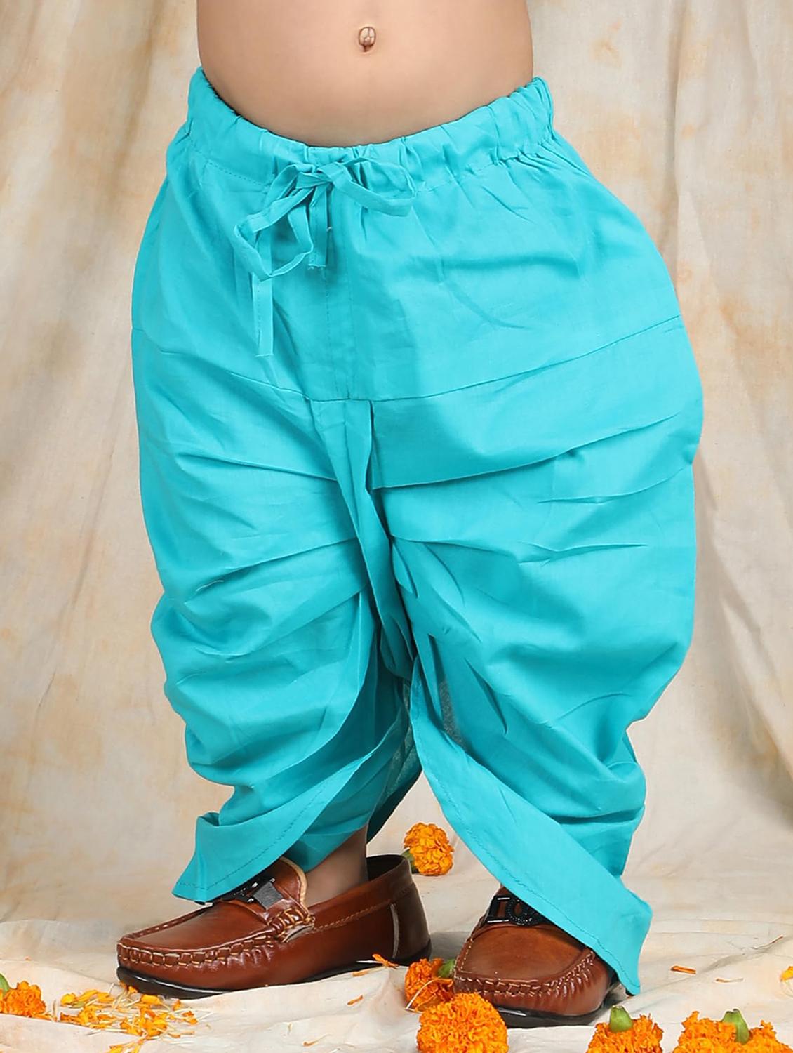 boys printed kurta and dhoti set - 21956052 - Standard Image - 4
