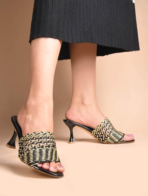 women textured slip on sandal - 21956073 -  Standard Image - 0