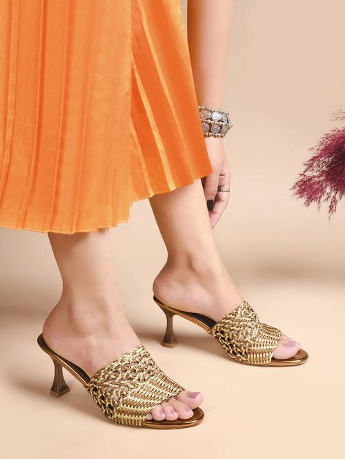 women textured slip on sandal - 21956075 -  Standard Image - 0