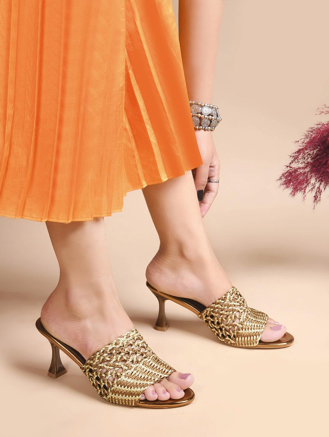 women textured slip on sandal - 21956075 -  Zoom Image - 0