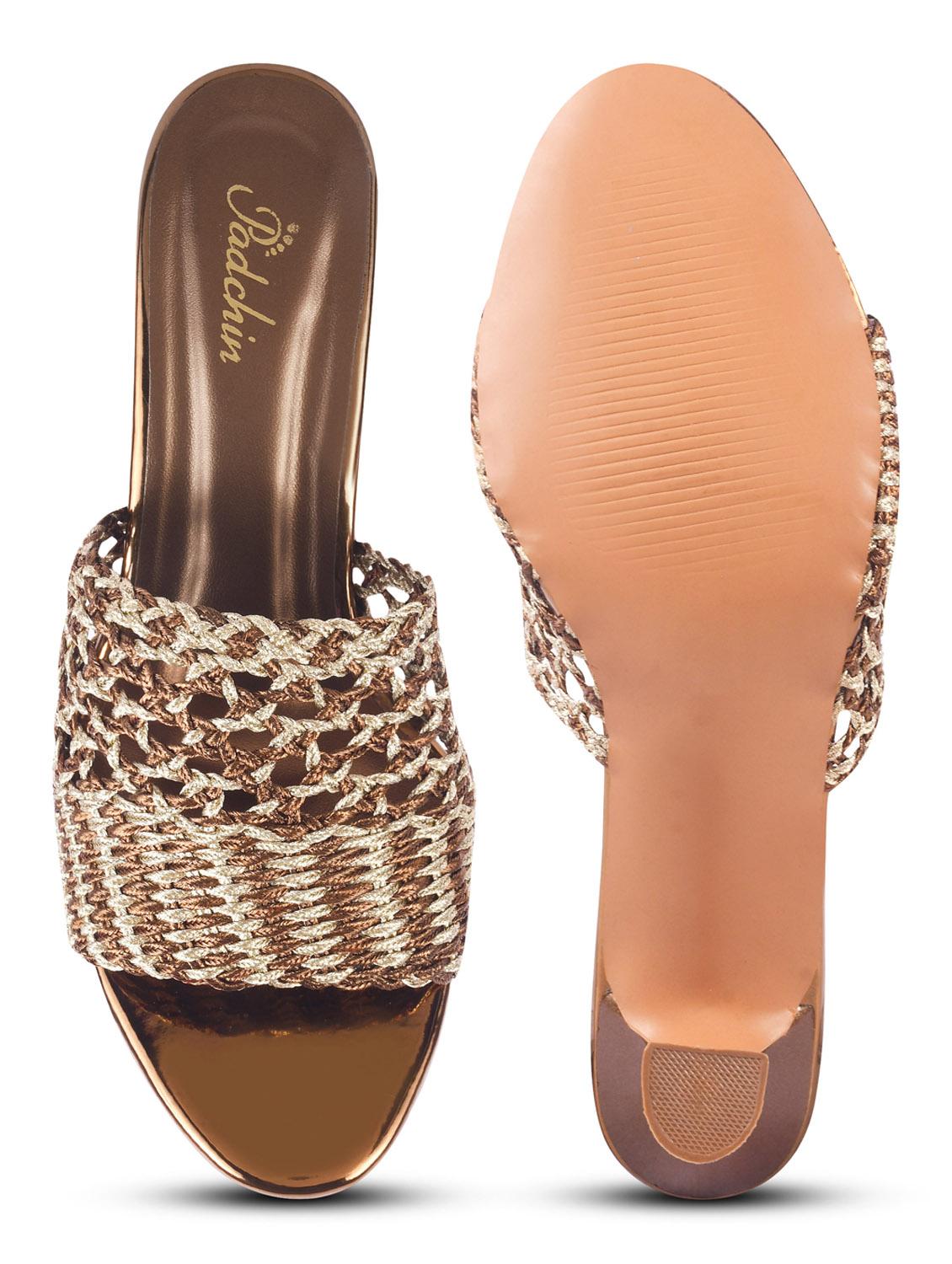 women textured slip on sandal - 21956075 - Standard Image - 4
